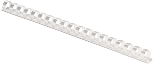 Reliure Fellowes 16mm 21 anneaux A4 blanc 100 pièces 100 Stuk-2
