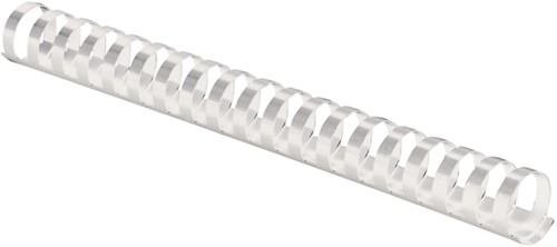 Reliure Fellowes 19mm 21 anneaux A4 blanc 100 pièces 100 Stuk-2