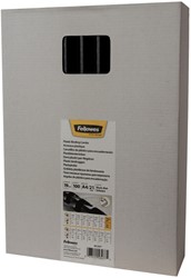 Reliure Fellowes 19mm 21 anneaux A4 noir 100 pièces 100 Stuk
