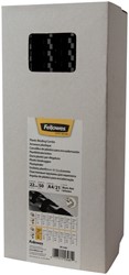 Reliure Fellowes 22mm 21 anneaux A4 noir 50 pièces 50 Stuk