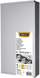 Peigne métallique Fellowes 8mm 34 anneaux A4 noir 100 pièces 100 Stuk