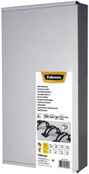 Peigne métallique Fellowes 6mm 34 anneaux A4 argent 100 pièces 100 Stuk