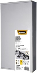 Peigne métallique Fellowes 8mm 34 anneaux A4 argent 100 pièces 100 Stuk