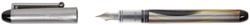 Stylo plume Pilot V-pen Medium argent noir 1 Stuk