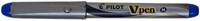 Vulpen PILOT Vpen M zilver blauw 1 Stuk