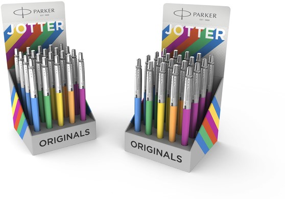 Parker Quinkflow recharge pour stylo à bille, moyen, noir, blister avec 3  pièces