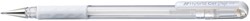 Gelschrijver Pentel K118 Grip M wit 1 Stuk