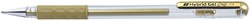 Gelschrijver Pentel K118 Grip M goud 1 Stuk