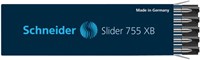 Recharge stylo bille Schneider Slider Jumbo Extra Large noir 1 Stuk-2