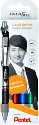 Roller gel Pentel BL77 EnerGel Medium assorti 4 pièces 4 Stuk