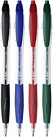 Stylo bille BIC Atlantis Classic Grip Clic Medium noir 1 Stuk-2