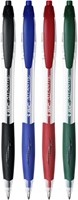 Balpen Bic Atlantis classic grip clic M rood 1 Stuk-2