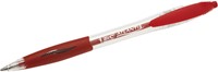 Balpen Bic Atlantis classic grip clic M rood 1 Stuk