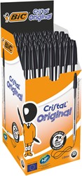 Stylo bille BIC Cristal Medium noir 1 Stuk