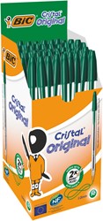 Stylo bille BIC Cristal Medium vert 1 Stuk