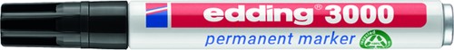 Viltstift edding 3000 rond 1.5-3mm zwart 1 Stuk-2