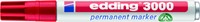 Viltstift edding 3000 rond 1.5-3mm rood 1 Stuk-2
