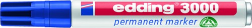 Viltstift edding 3000 rond 1.5-3mm blauw 1 Stuk-2