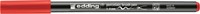 Brushpen edding 4200 porselein rood 1 Stuk-3