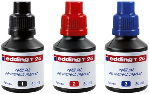 Viltstiftinkt edding T25 zwart 1 Stuk-2