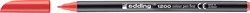 Fineliner edding 1200 002 fijn rood 1 Stuk