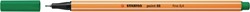 Fineliner STABILO point 88/36 Fin vert émeraude 1 Stuk