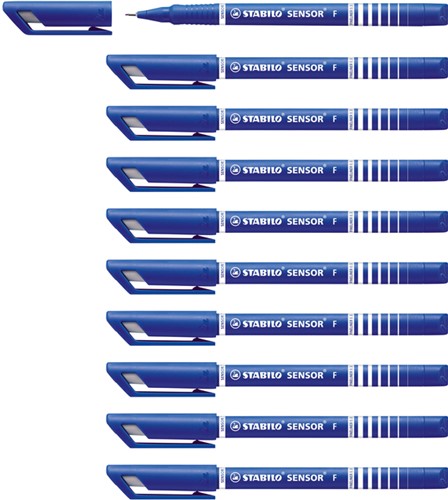 Fineliner STABILO Sensor 189/41 Fin bleu 1 Stuk-3