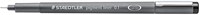 Fineliner Staedtler Pigment 308 0,1mm noir 1 Stuk