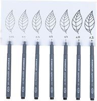 Fineliner Staedtler Pigment 308 0,1mm noir 1 Stuk-4