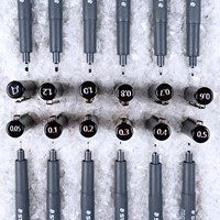 Fineliner Staedtler pigment 308 0.5mm zwart 1 Stuk-7