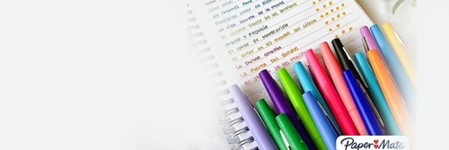Fineliner Paper Mate Flair Original Medium noir 1 Stuk-1
