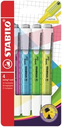 Surligneur STABILO Swing Cool 275/4 assorti étui 4 pièces 4 Stuk