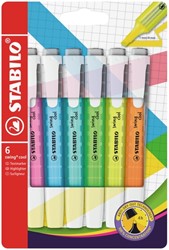 Surligneur STABILO Swing Cool 275/6 assorti 6 pièces 6 Stuk