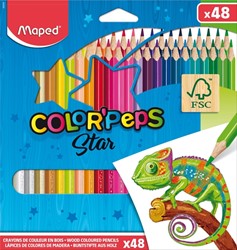 Crayon de couleur Maped Color'Peps Star set 48 couleurs 48 Stuk