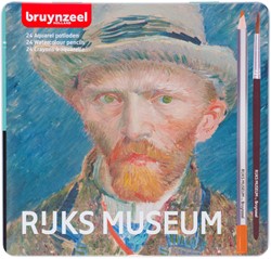 Crayon aquarelle Bruynzeel Rijksmuseum Van Gogh set 24 pièces assorti 24 Stuk