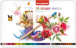 Crayon de couleur Bruynzeel Expression boîte 36 couleurs 36 Stuk
