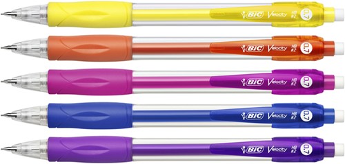 Portemine BIC Velocity HB 0,7mm assorti 1 Stuk