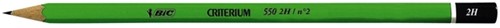 Crayon BIC Criterium 550 hexagonal 2H 1 Stuk