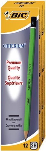 Crayon BIC Criterium 550 hexagonal 2H 1 Stuk-2
