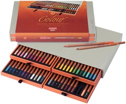 Crayons de couleur Bruynzeel Design boîte luxueuse 48 couleurs 48 Stuk