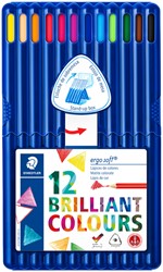 Crayon de couleur Staedtler Ergosoft triangulaire 12 pièces assorti 12 Stuk