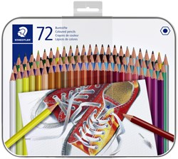 Crayon de couleur Staedtler hexagonal assorti boîte 72 pièces 72 Stuk