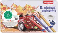 Crayon de couleur Bruynzeel Super Sixties Coccinelle boîte 60 couleurs 60 Stuk