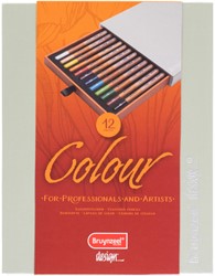 Kleurpotlood Bruynzeel Design 12st assorti 12 Stuk