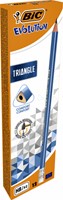 Crayon BIC Evolution triangle avec embout gomme 1 Stuk-2