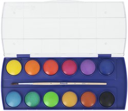 Boîte Aquarelle Pelikan 721324 12 couleurs assorti 1 Stuk