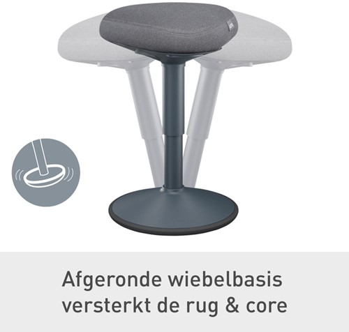 Actieve zitkruk Leitz Ergo met comfortzitting 1 Stuk-10