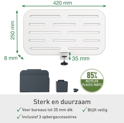 Bureau ophangbord Leitz Ergo klein 1 Stuk-7