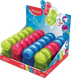 Puntenslijper Maped Loopy 1gaats display 24st 24 Stuk