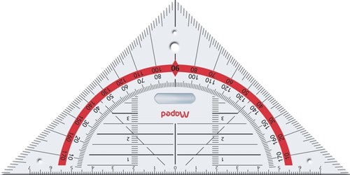 Equerre Géométrique Maped Technic 16cm 1 Stuk-2